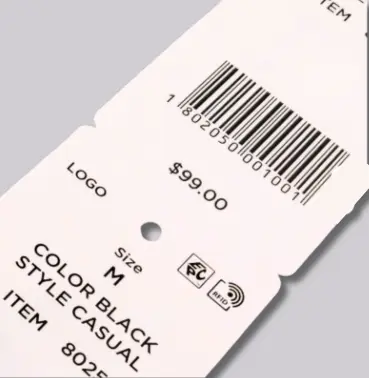 Etiqueta hang tag RFID UHF para Roupas - Imagem 4
